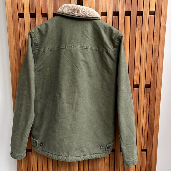 GAP Army Green Jacket Men’s- Small - Picture 6 of 7